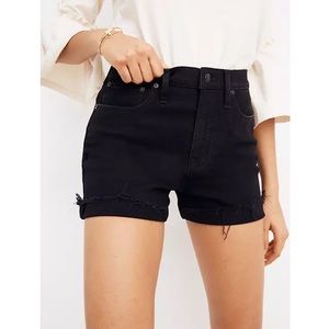 Madewell Curvy High-Rise Denim Shorts